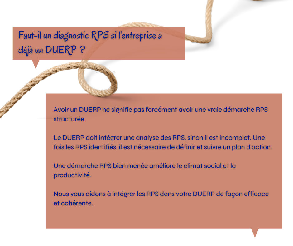 FAQ CDT Conseil – Un DUERP sans diagnostic RPS n’est pas suffisant